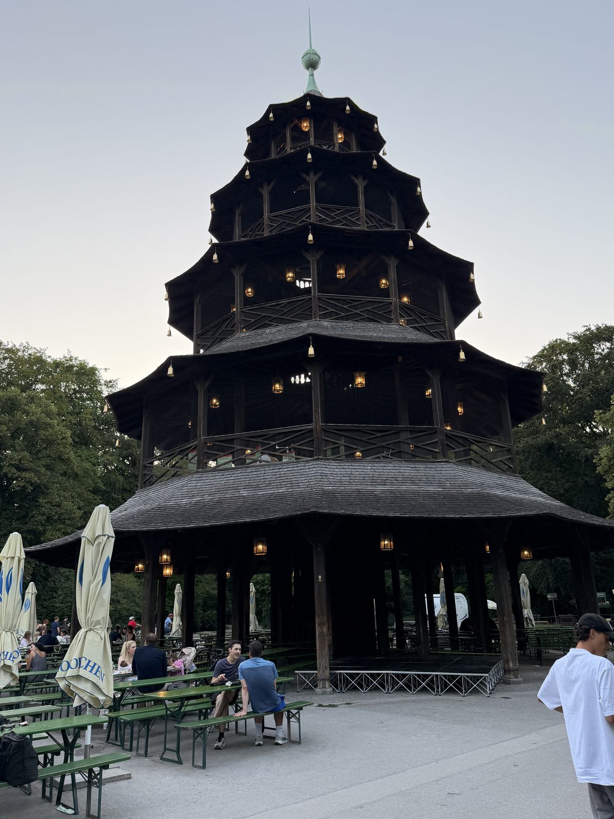 Érkezés — Englischer Garten